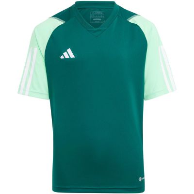 6. adidas Tiro 23 Competition Jersey for kids green HU1300