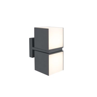 LUTEC CUBA LED outdoor wall lighting F