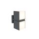 LUTEC CUBA LED outdoor wall lighting F