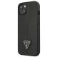 2. Guess GUHCP13SPSATLK iPhone 13 mini 5,4 "black / black hardcase SaffianoTriangle Logo