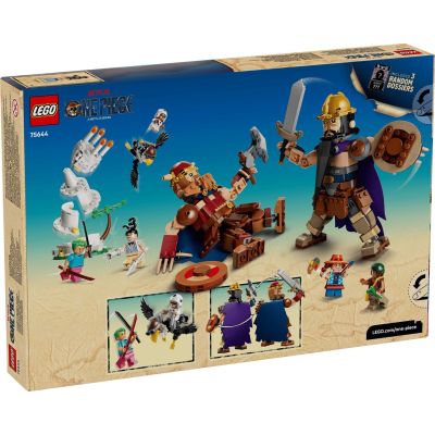 2. LEGO One Piece 75644 - Dorry vs. Brogy: Little Garden Giants