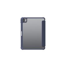 AmazingThing Titan Pro Case for iPad Pro 11" M5 with 720° Rotation Stand and Stylus Holder - Navy Blue