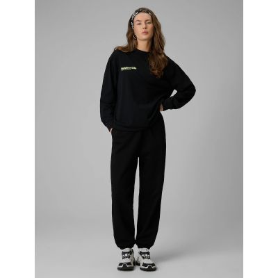 6. Women's longsleeve regular with print 4F 4FRSS26TSWSF2834-20S