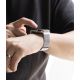 4. Ringke Metal One Mesh Band for Apple Watch 44 / 45 / 46 / 49 mm – Silver