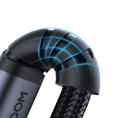 3. Joyroom Audio Transfer Series SY-A06 mini jack 3.5 mm / Lightning cable 1.2 m - black