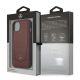 8. Mercedes Leather Urban Bengale Case for iPhone 13 / 14 / 15 - Burgundy