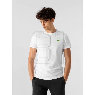 9. T-shirt 4F M 4FWSS24TTSHM1895-90S 3 pack