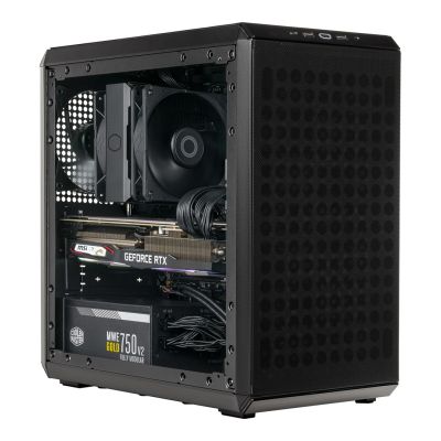 7. COOLER MASTER MASTERBOX Q300L V2 MATX MINI TOWER BLACK