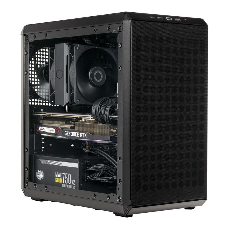 7. COOLER MASTER MASTERBOX Q300L V2 MATX MINI TOWER BLACK