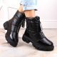 11. Filippo W PAW498A black insulated zippered snow boots