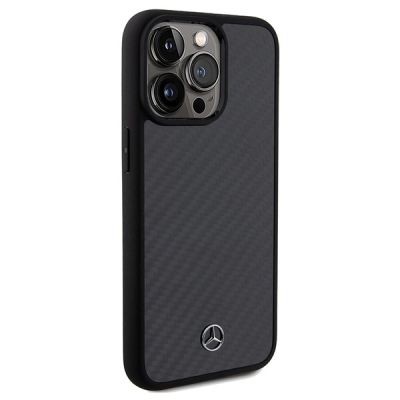 4. Mercedes Carbon Fiber Dynamic case for iPhone 15 Pro Max - black