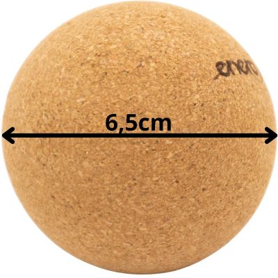 3. CORK MASSAGE BALL 6.5CM ENERO FIT