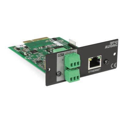 2. AUDAC IMP40 SourceCon™ Internet Audio Player Module
