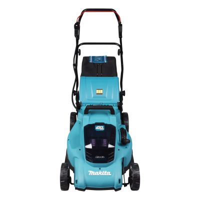 8. Makita DLM480Z Lawn Mower Push-Type Lawn Mower Battery Black, Turquoise