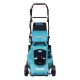 8. Makita DLM480Z Lawn Mower Push-Type Lawn Mower Battery Black, Turquoise