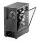 6. DeepCool CC550 4F Midi Tower Black