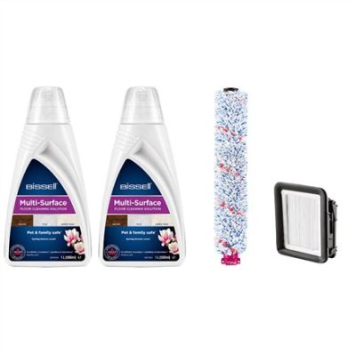 Bissell | Cleaning Pack | MultiSurface (2xDetergents + Brush + Filter)