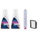 Bissell | Cleaning Pack | MultiSurface (2xDetergents + Brush + Filter)