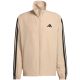 11. Men's adidas Sportswear Basic 3-Stripes Woven Tracksuit Beige JX3149
