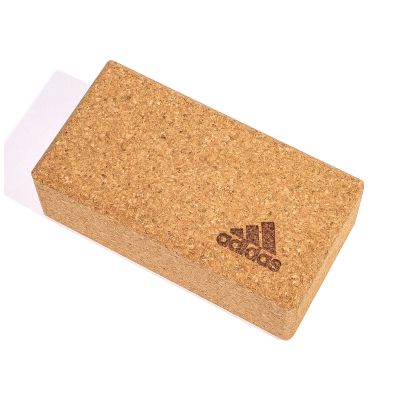 7. Adidas ADYG-20100CORK yoga block
