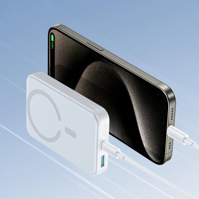 15. Joyroom JR-W020 Powerbank 20W 10000mAh MagSafe + USB-C - USB-C cable 0.25m - white