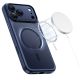 9. Tech-Protect Magpeak Magsafe CC Case for iPhone 17 Pro Max - Matte Navy Blue
