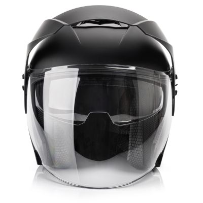 10. Meteor Hekato XL Motorcycle Helmet 61 cm Black