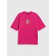 4. Women's loose T-shirt with print 4F 4FRSS26TTSHF3706-53S