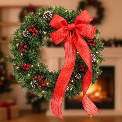 20. CRIMPED RIBBON 6.3CMx3M RED