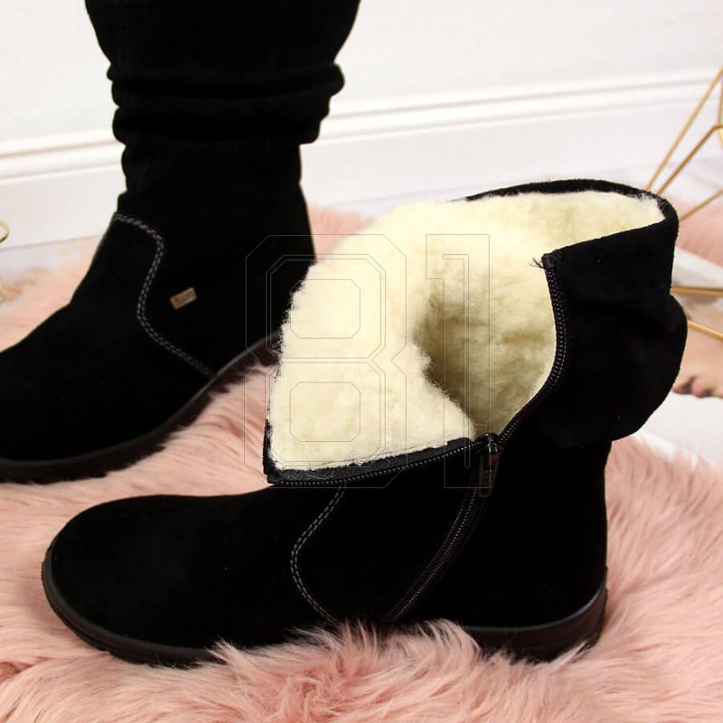 23. Leather insulated boots RIEKER W RKR130
