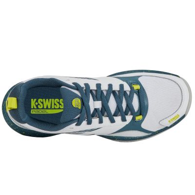 2. K-Swiss Speedex Padel Men's Sneakers Training Sports Shoes White/Blue (09084-163-M)