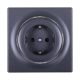 FIBARO Walli Outlet Type F smart socket, anthracite (FGWSONF-011-8)