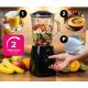 10. ELDOM BK6 NOXAR 100W BLACK 22000 RPM 1.8 L TEMPERED GLASS JUG TWO SPEED LEVELS + PULSE