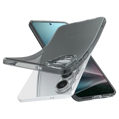 7. Spigen Liquid Crystal Case for Samsung Galaxy S25 Edge - Semi-Transparent