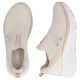 5. Beige Rieker W4100-60 slip-on sneakers