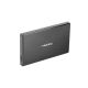 NATEC Rhino GO NKZ-0941 Case (2.5"; USB 3.0; Aluminum; black)