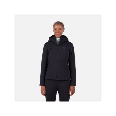 8. Rossignol W Opside Hoodie In Heavy Insulation Jacket Black