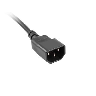 3. Lanberg PS0-04E-0100-IEC-BK extension cable (1m; black)