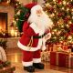 7. DECORATIVE SANTA CLAUS 60 CM MICA RED