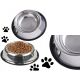 8. DOG AND CAT BOWL STAINLESS STEEL 34CM