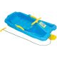 2. PLASTIC SLEDGE WITH BRAKE AND HANDLEBAR ADAŚ 84x43x25CM BLUE
