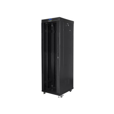 Lanberg FF01-6842-12BL 42U Freestanding Rack Black