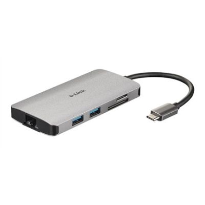 6. D-Link DUB-M810 Wired Docking Station USB 3.2 Gen 1 (3.1 Gen 1) Type-C Aluminum
