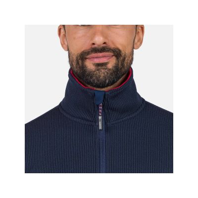 4. Rossignol Cieloalto Fleece Fz Navy Blue Sweatshirt