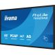 8. Interactive Display iiyama T6529AS-B1AG 65" All-In-One 3840x2160 4K UHD 4GB RAM 32GB Memory Android 14 2xHDMI+USB-C VESA 400x400