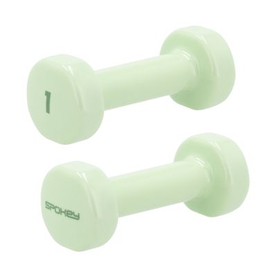 5. Spokey Shape dumbbells 2x1 kg green 920918