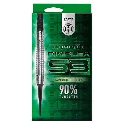 6. Darts Harrows Dimplex S3 Tapered 90% softip