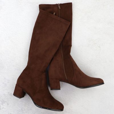 2. Brown Suede Women’s Boots Sergio Leone KZ205