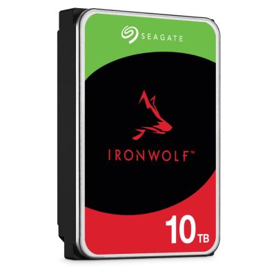2. Seagate IronWolf ST10000VN000 HDD (10 TB ; 3.5"; 256 MB ; 7200 rpm)