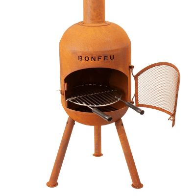 17. Bonfeu Bonsolo garden fireplace rusty 3401R